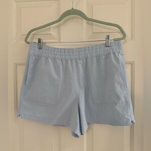 Faherty all day light blue women’s shorts